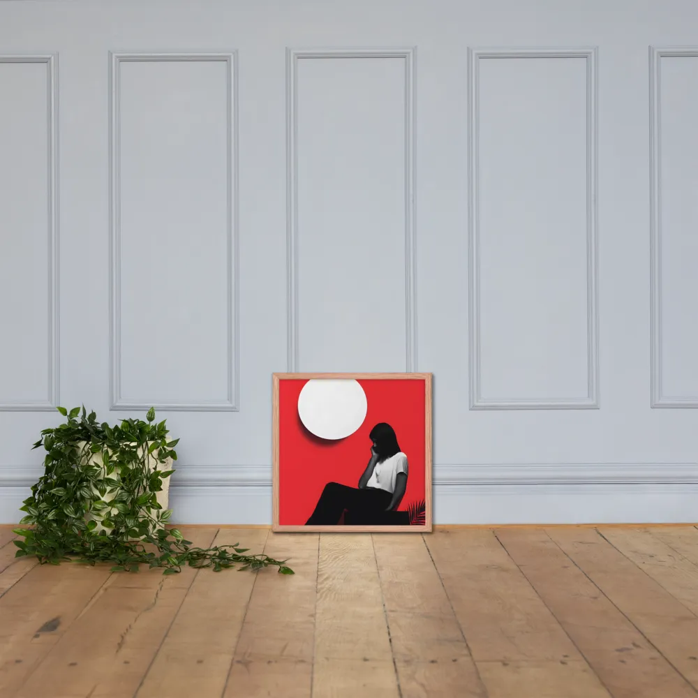 Contemplation in Red