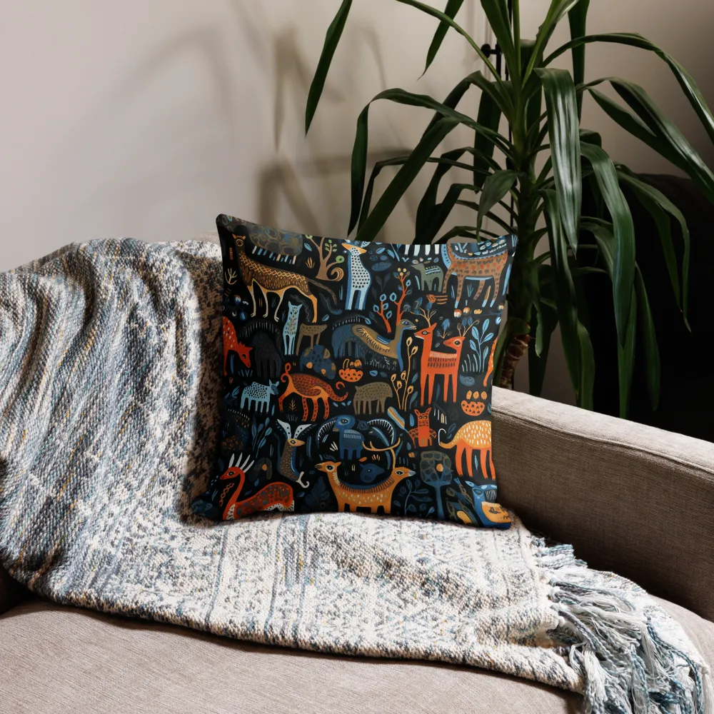 Whimsy in the Wild | Pillow & Pillow Case | Multiple Sizes
