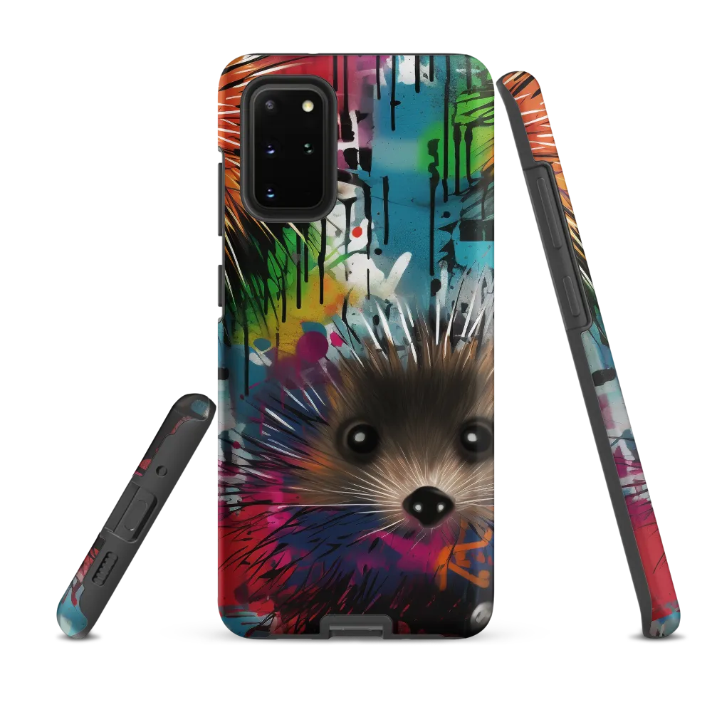 Whimsical Hedgehogs in a Kaleidoscopic Wonderland