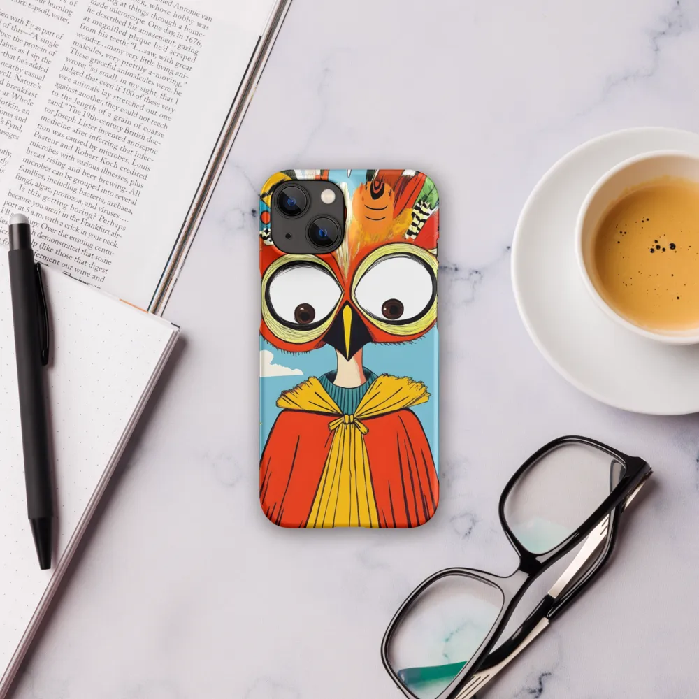 A Whimsical Encounter: The Owl-Human Fusion
