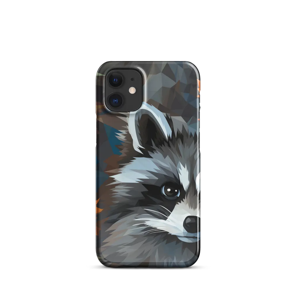 Whispers of Autumn: The Raccoon's Gaze