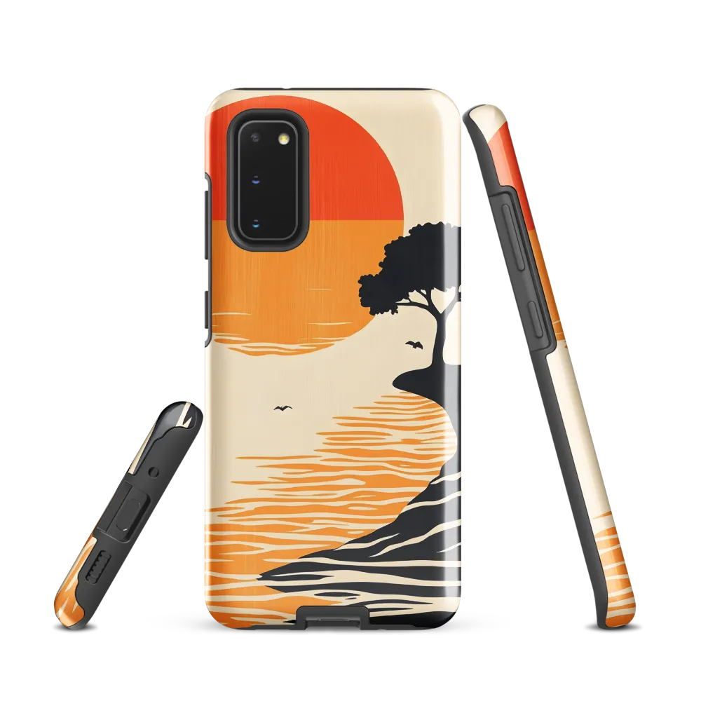 Serene Sunset | Phone Case |  S20 | Tough Case | Glossy