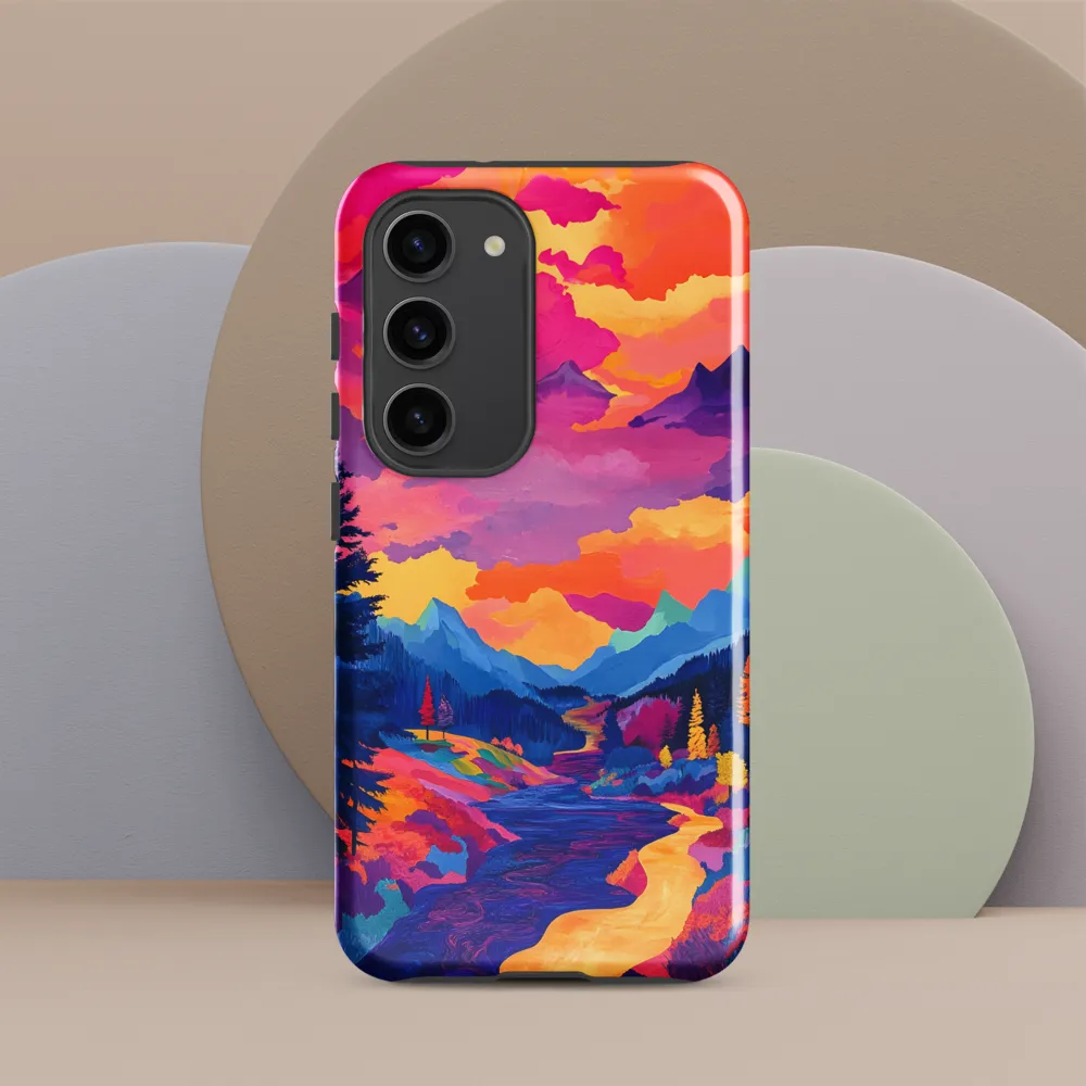 Radiant Serenity: A Surreal Landscape