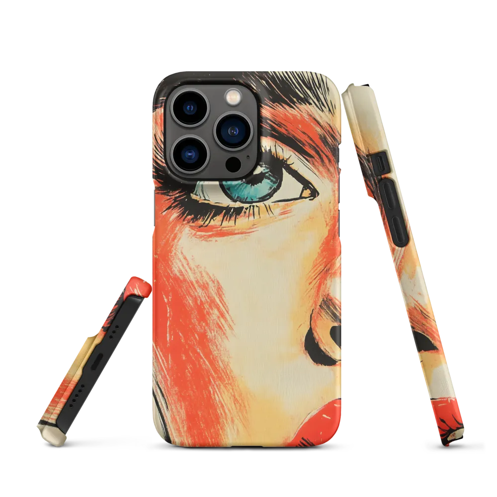 Intense Gaze: A Pop Art Portrait