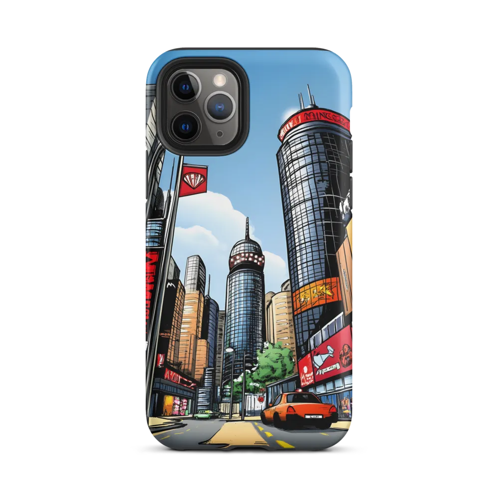 Urban Pulse: A Comic Cityscape