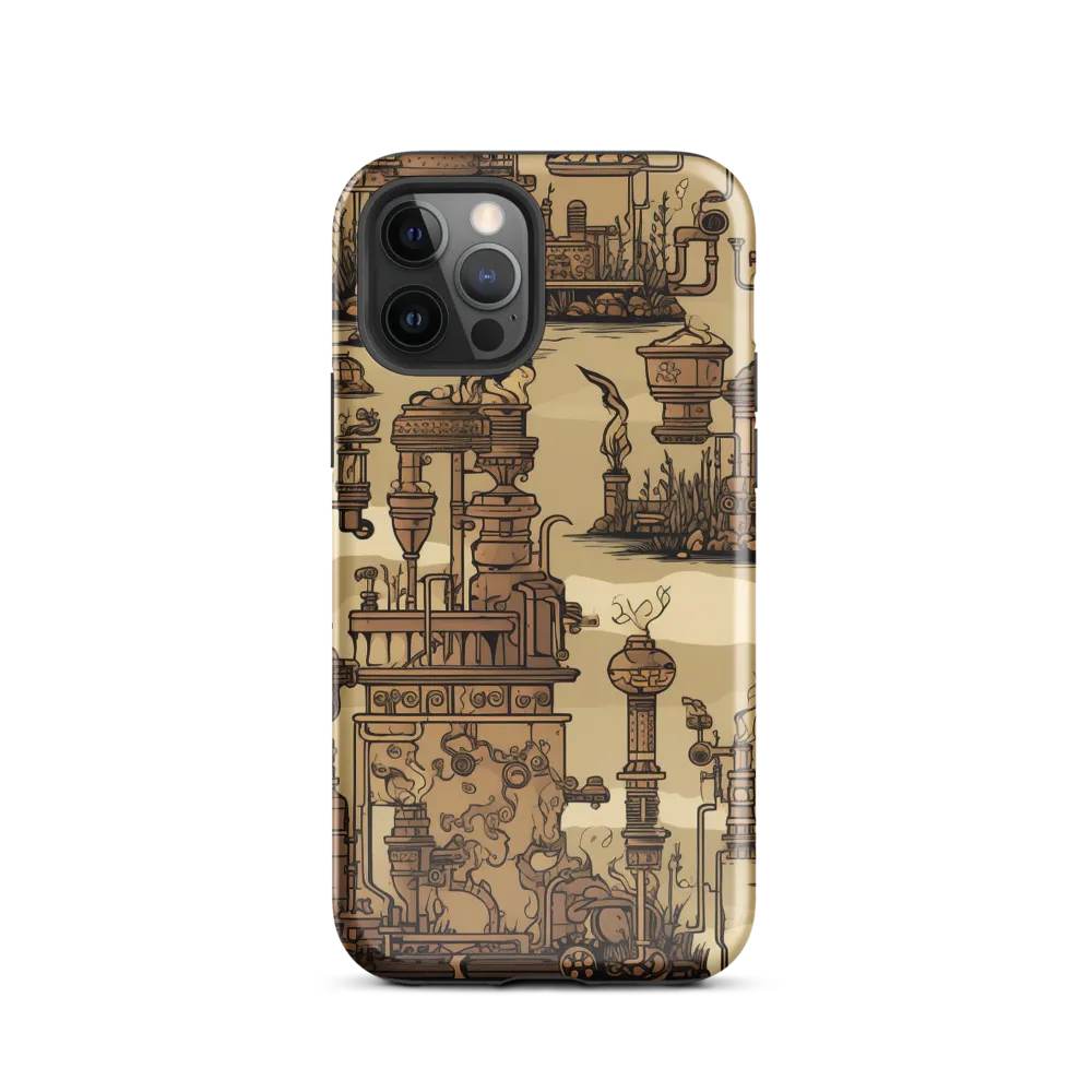 Whimsical Industrial Landscape