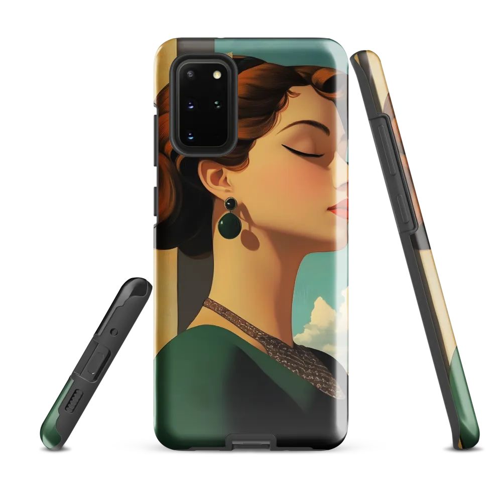 Elegance in Art Deco: A Portrait of Grace