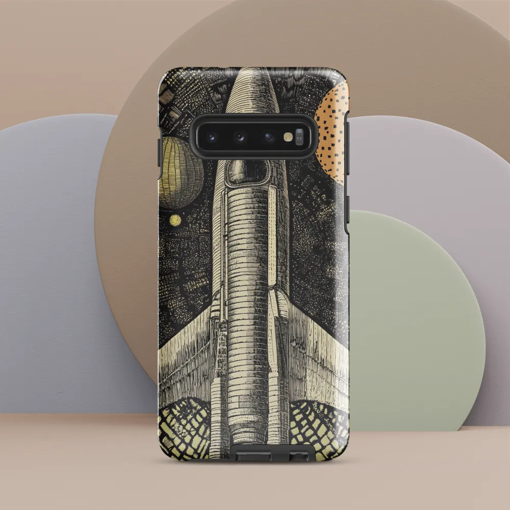 Voyage to the Unknown | Phone Case |  S10 | Tough Case | Glossy