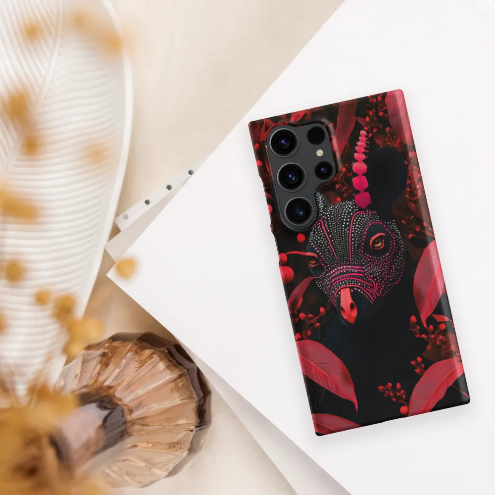 Mystique in Red | Phone Case |  S23 Ultra | Snap Case | Matte