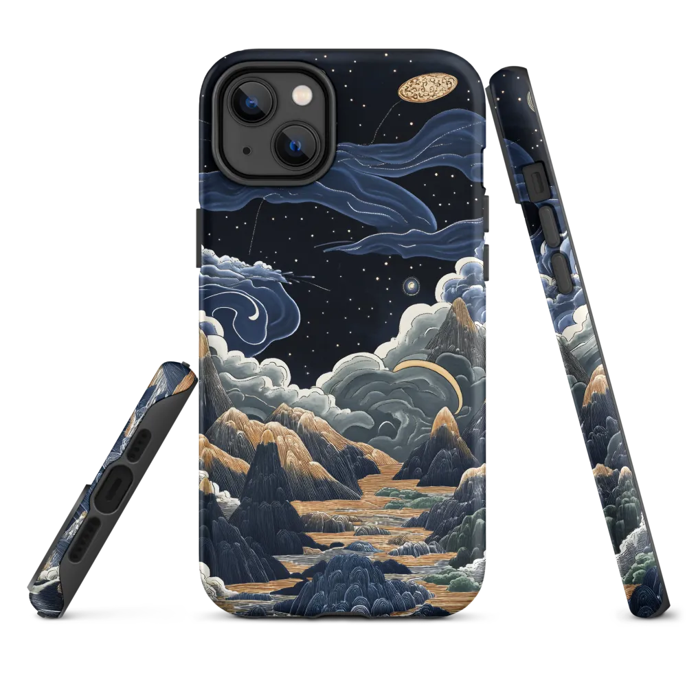 Celestial Harmony: Peaks and Planets