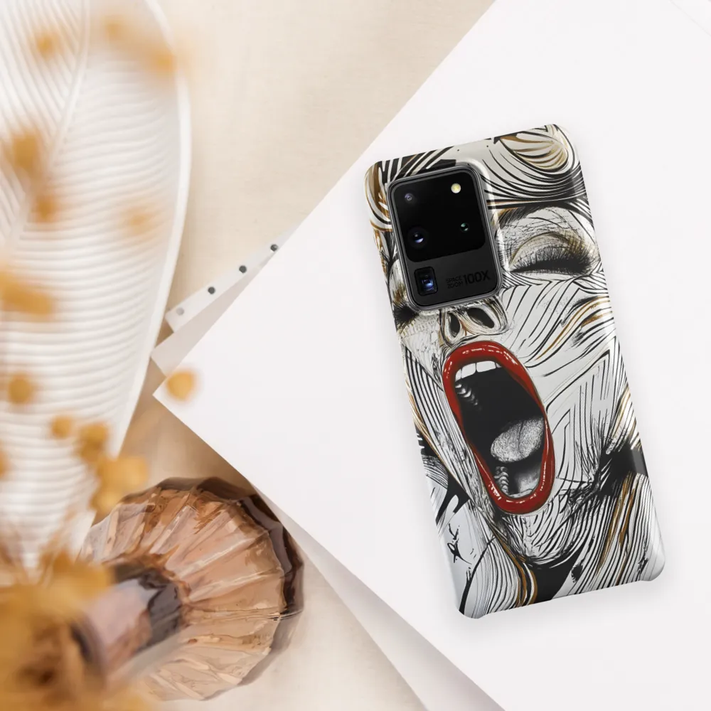 The anguished scream