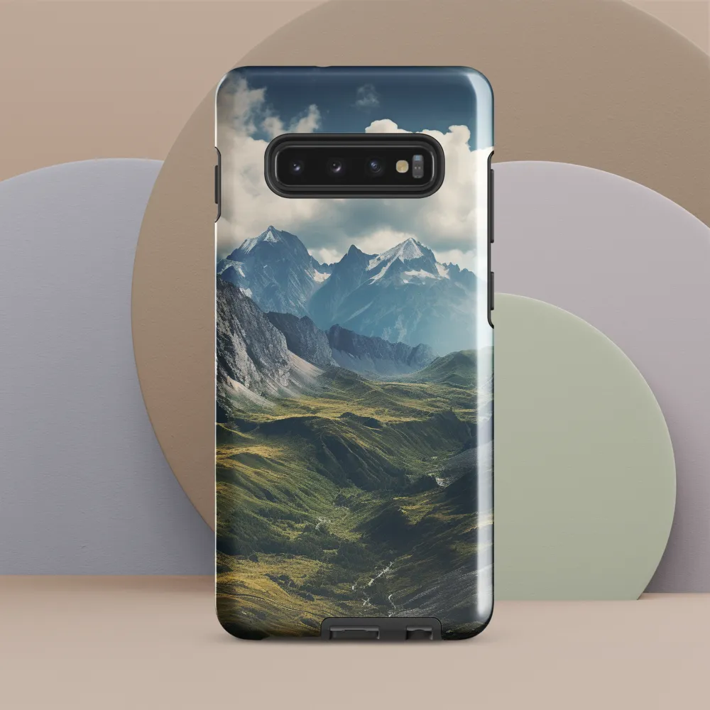 Serenity in the Mountains | Phone Case |  S10 Plus | Tough Case | Glossy