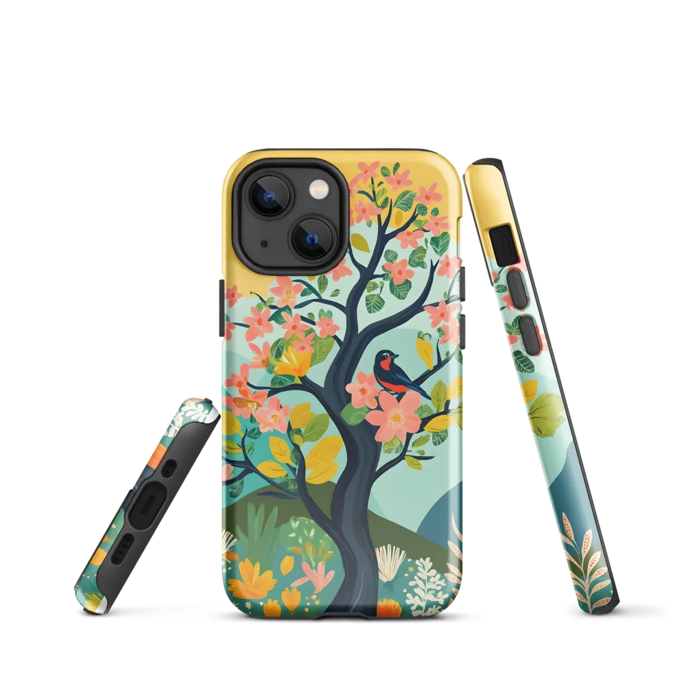 Spring Blossoms: A Serene Encounter
