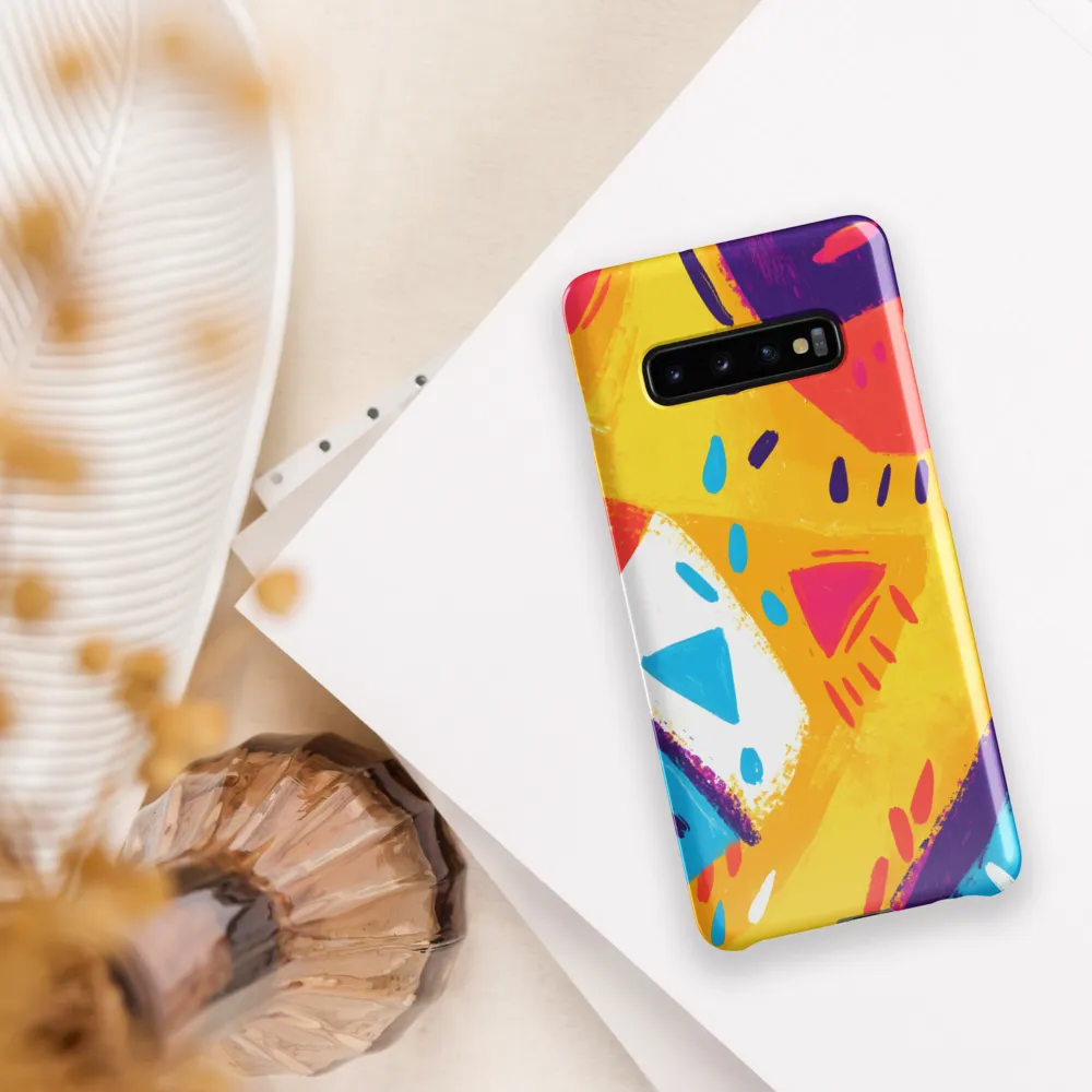 Playful Geometries | Phone Case |  S10 Plus | Snap Case | Glossy