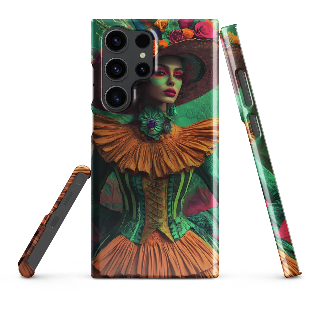 Ethereal Elegance in Color | Phone Case |  S23 Ultra | Snap Case | Glossy