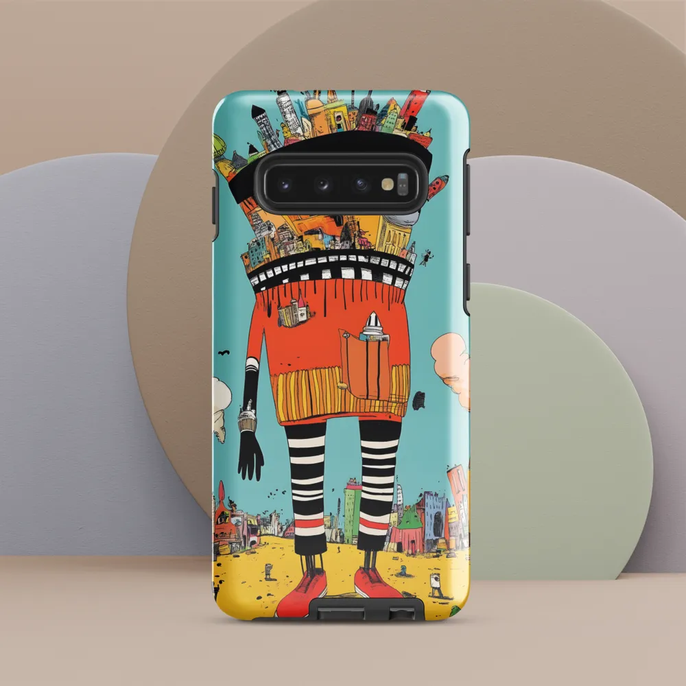 Urban Fantasia: A Whimsical Encounter | Phone Case |  S10 | Tough Case | Glossy
