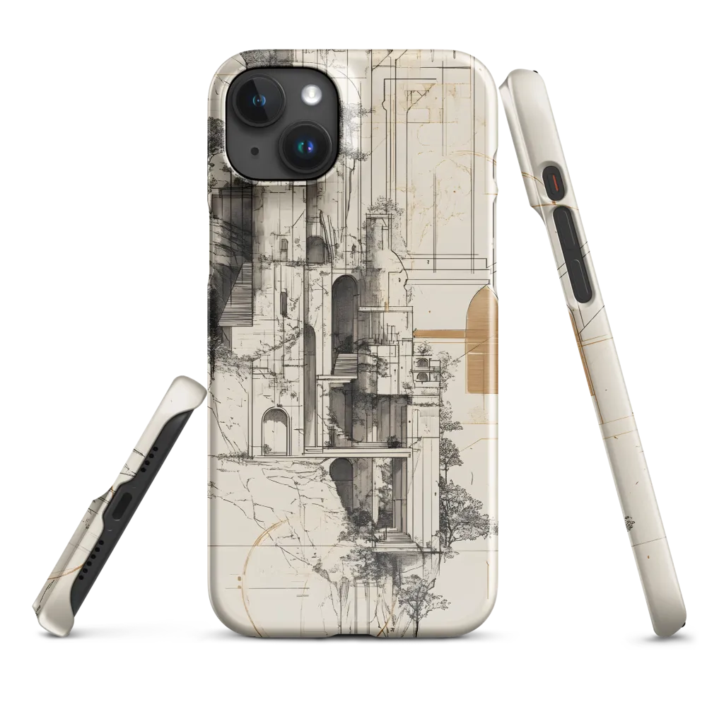 Ethereal Architectures | Phone Case |  15 Plus | Snap Case | Glossy
