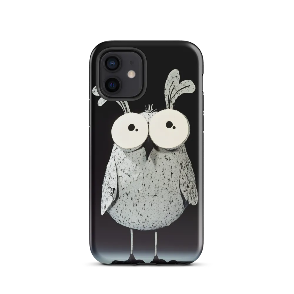 Whimsical Owl in Paper Cutout | Phone Case |  12 | Tough Case | Glossy