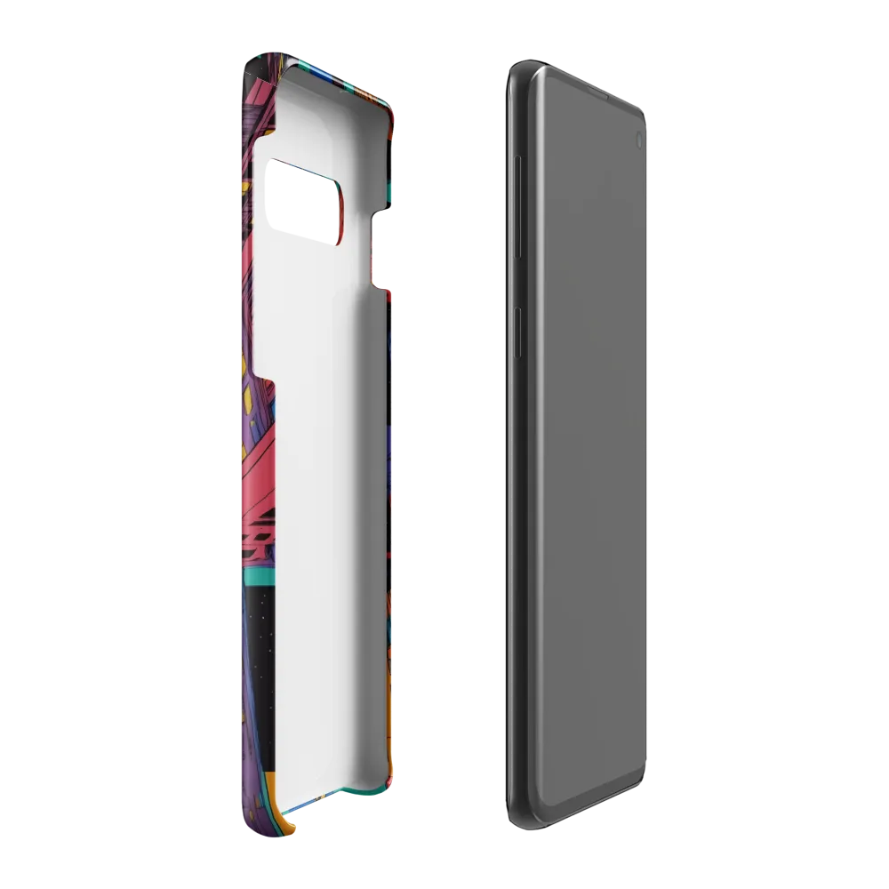 Aerial Dreamscape: The Pulse of Urban Life | Phone Case |  S10 Plus | Snap Case | Glossy