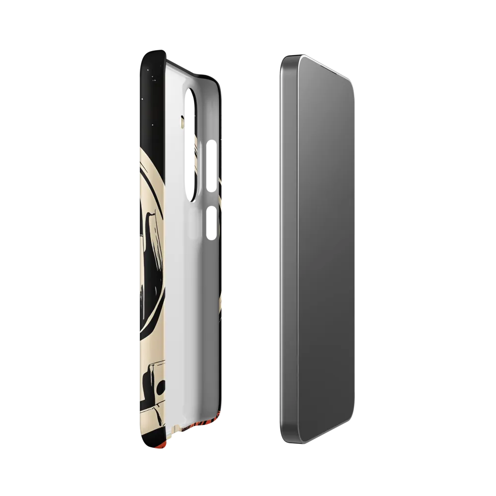 Gaze of the Astronaut | Phone Case |  S24 | Snap Case | Matte