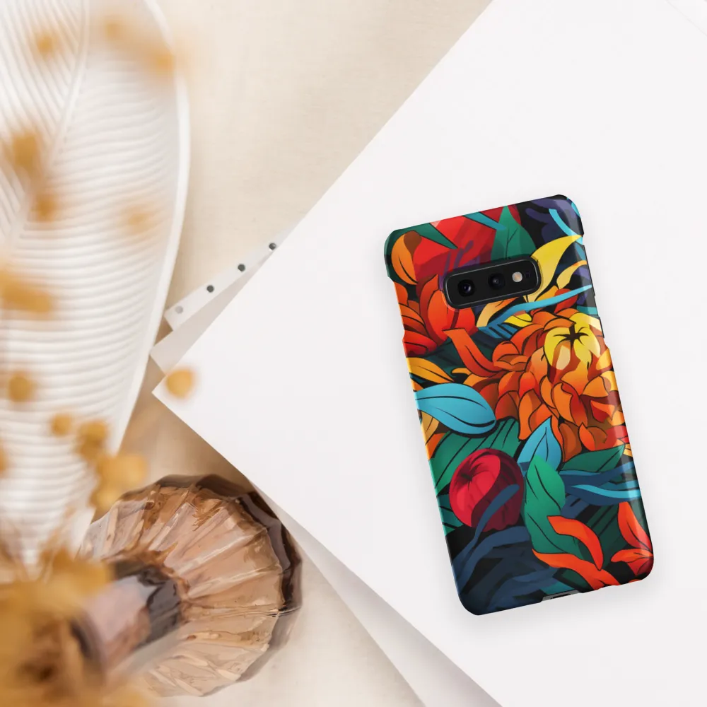 Tropical Harmony | Phone Case |  S10e | Snap Case | Matte