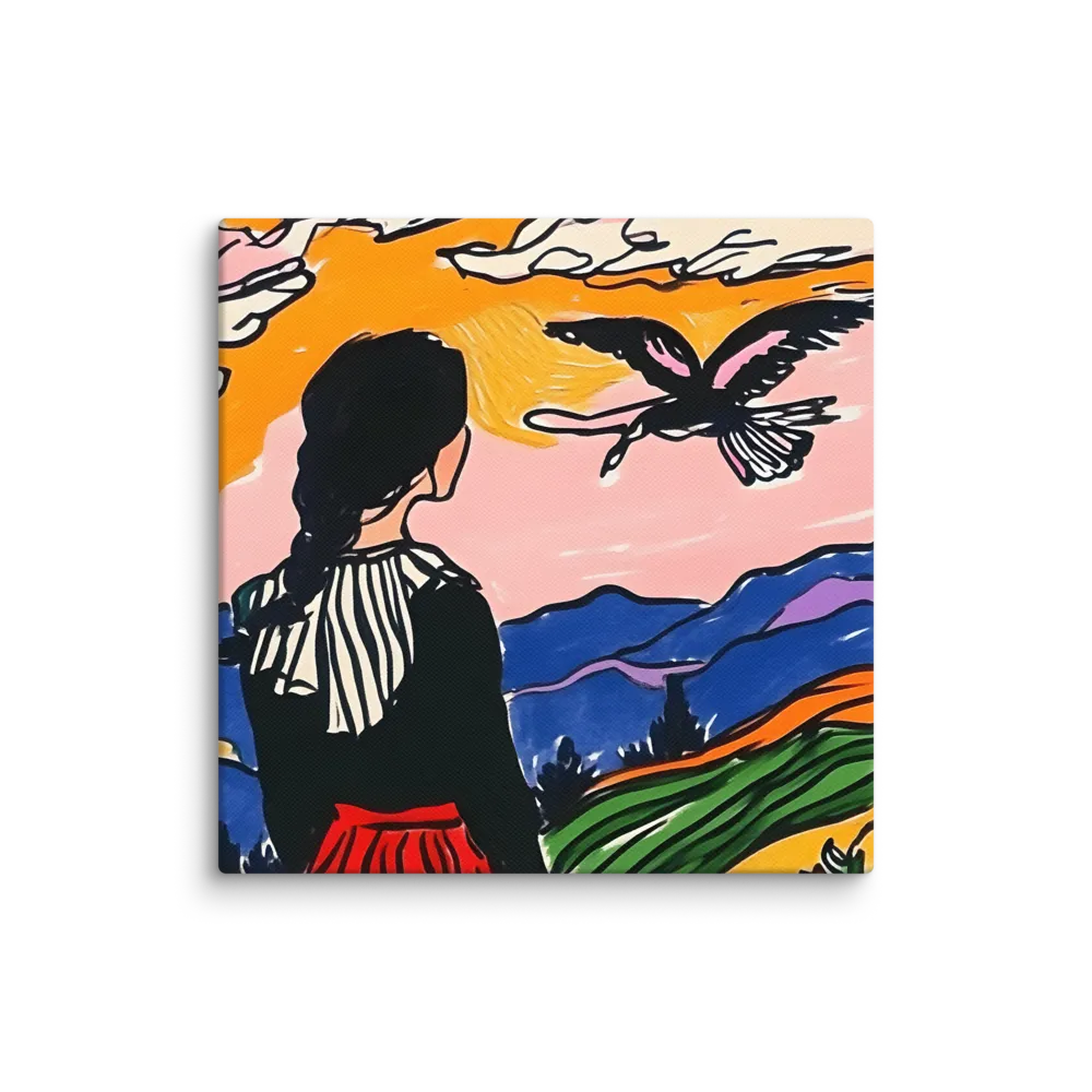 A Journey into Freedom | Canvas | 16″×16″