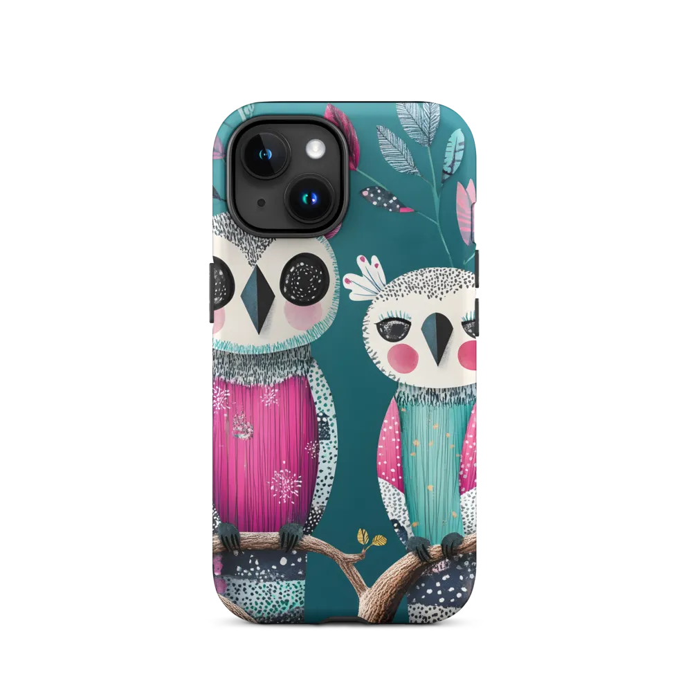 Whimsical Duo: A Celebration of Nature and Color