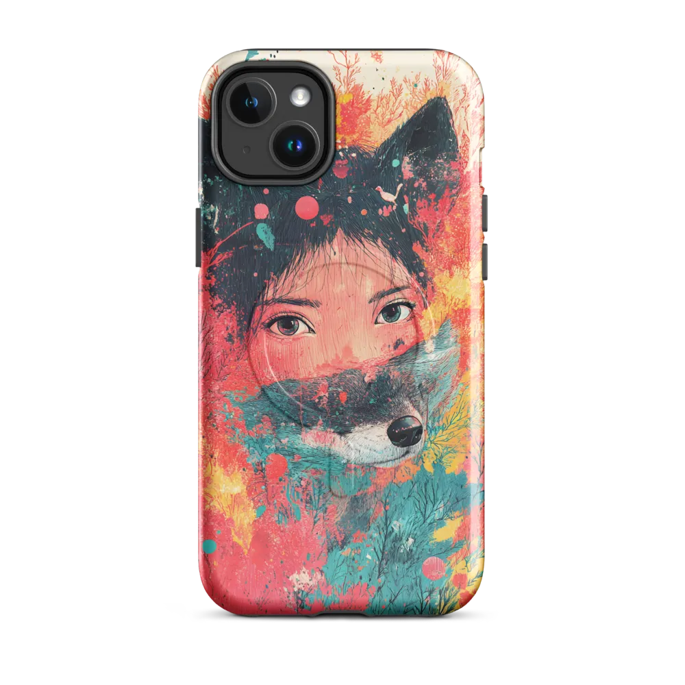 Harmony of Spirit: Girl and Wolf