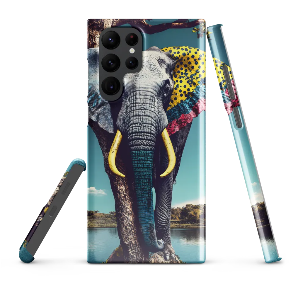 Playful Elegance: The Surreal Elephant
