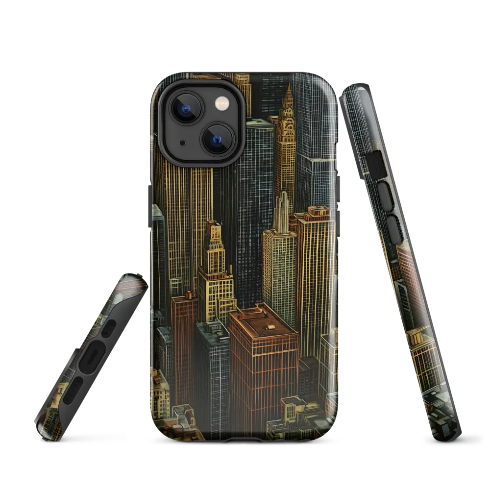 Urban Elegance: A Golden Cityscape