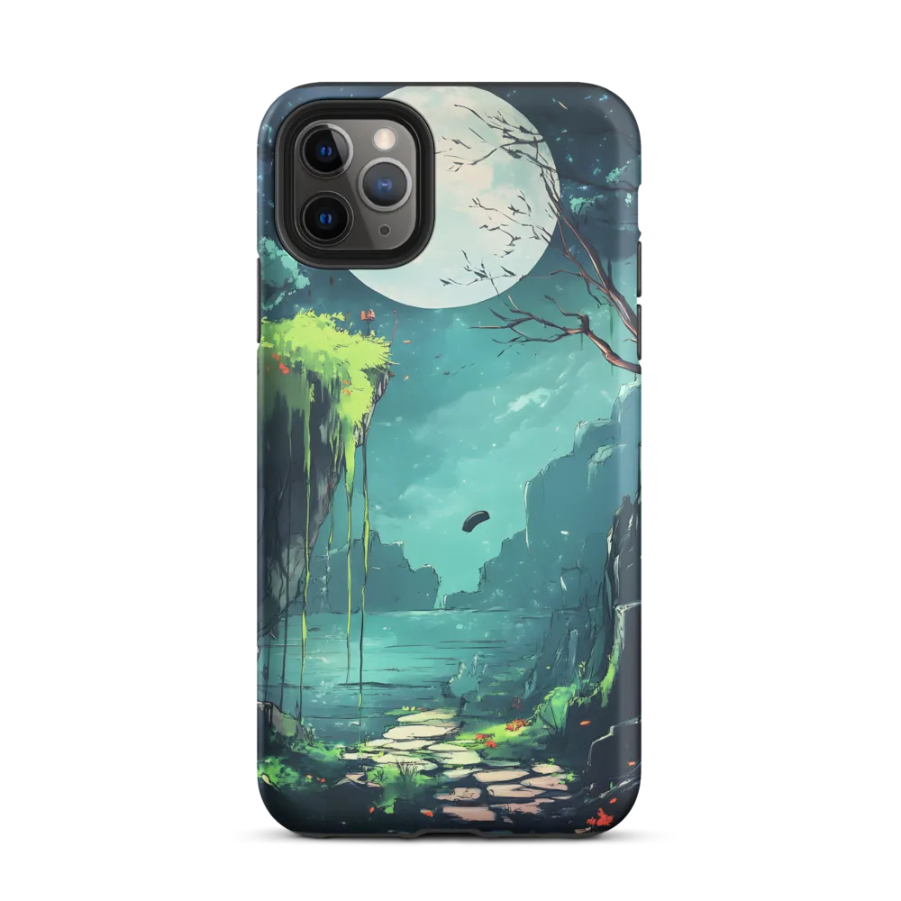 Moonlit Serenity: A Fantastical Landscape