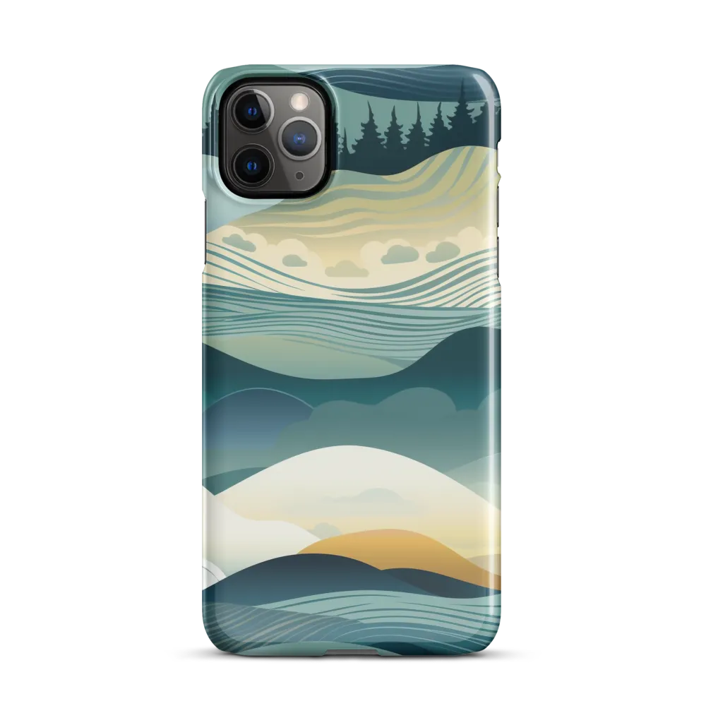 Harmonic Landscapes | Phone Case |  11 Pro Max | Snap Case | Glossy