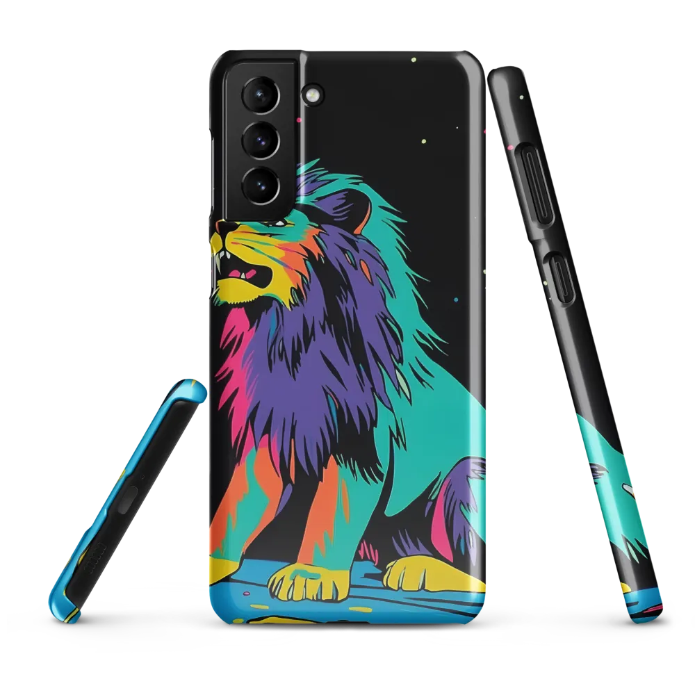 Roaring Colors: The Neon Lion