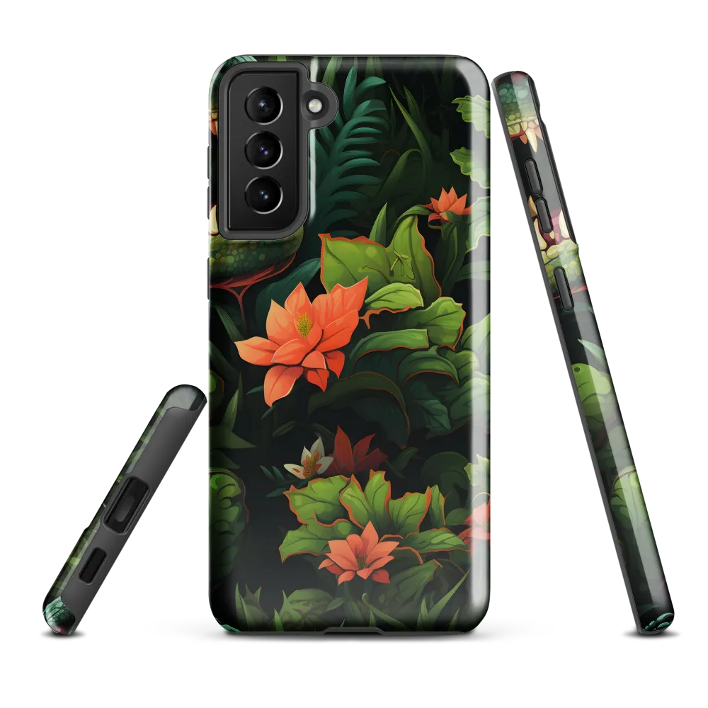 Into the Lush Unknown | Phone Case |  S21 Plus | Tough Case | Glossy