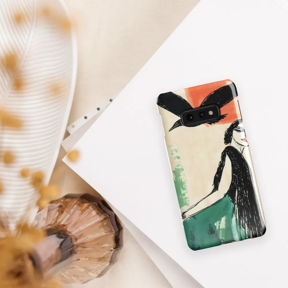 Elegance in Flight | Phone Case |  S10e | Snap Case | Glossy