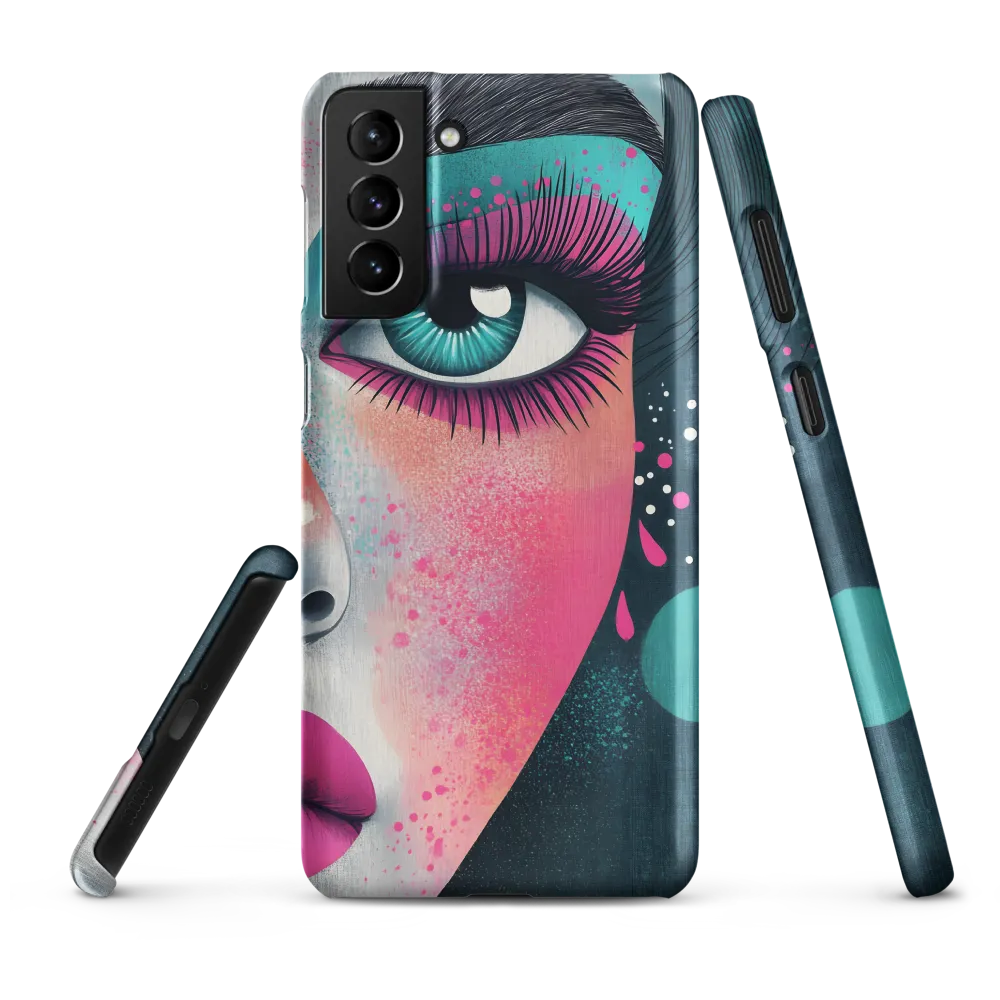 Vibrant Gaze | Phone Case |  S21 Plus | Snap Case | Matte