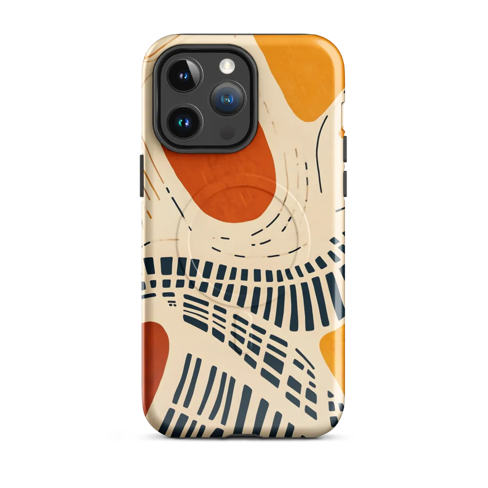 Urban Patterns in Harmony | Phone Case |  14 Pro Max | MagSafe® Tough Case | Glossy