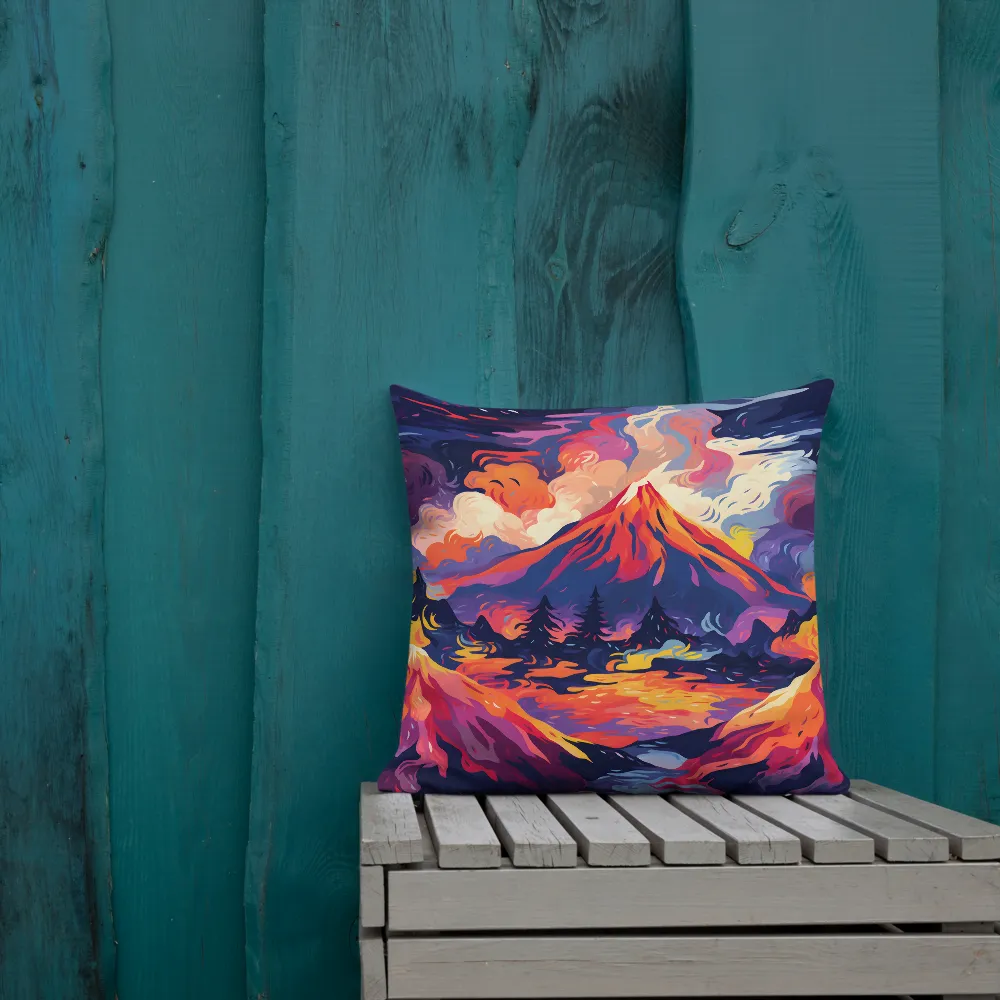 Fiery Majesty | Pillow | 18″×18″