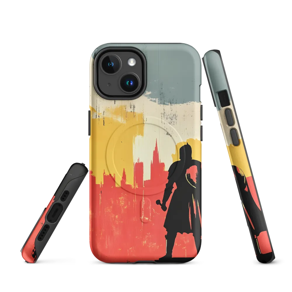 Hero in the Urban Dawn | Phone Case |  14 | MagSafe® Tough Case | Matte