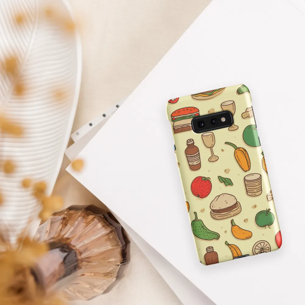 A Whimsical Feast of Colors | Phone Case |  S10e | Snap Case | Matte