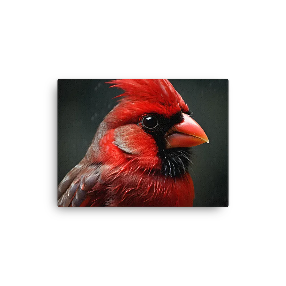 The Bold Cardinal | Thin Canvas | 12″×16″
