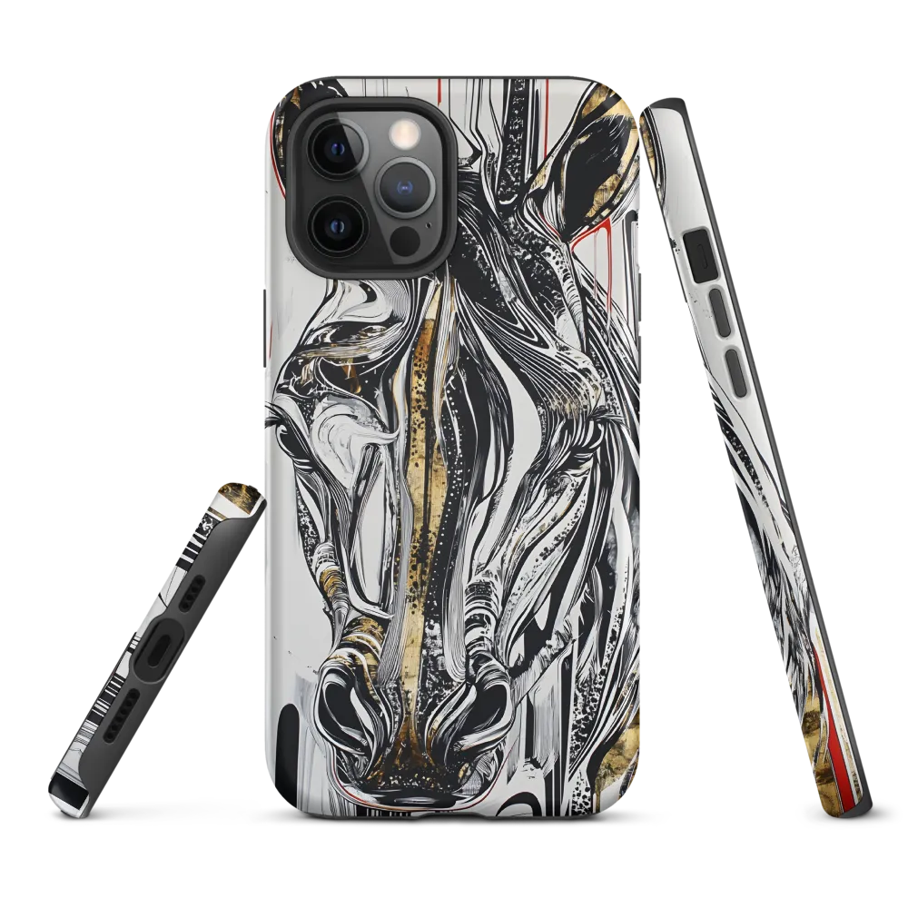 Ethereal Majesty: The Abstract Zebra