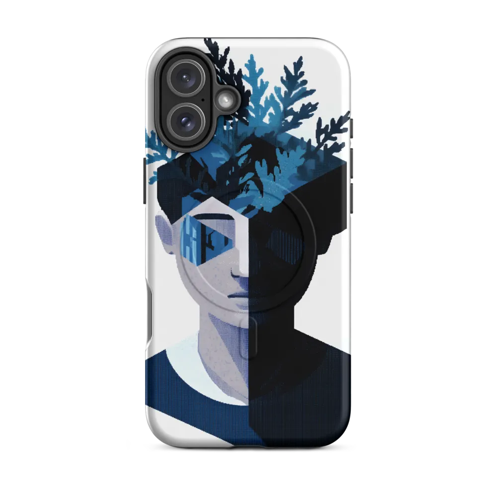 Nature's Reflection in a Surreal Portrait