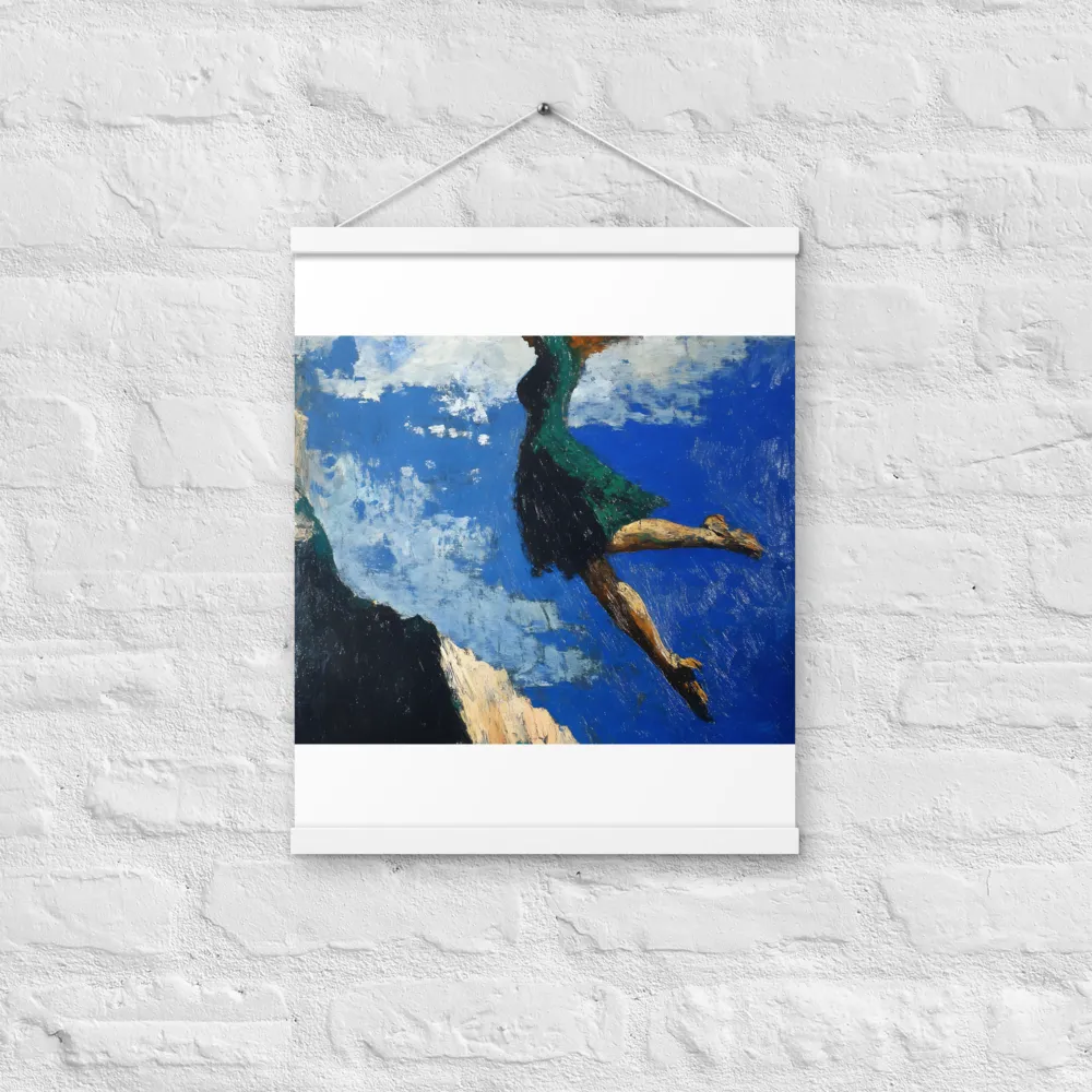 Boundless Ascent | Poster With White Wood Hanger | 16″×20″
