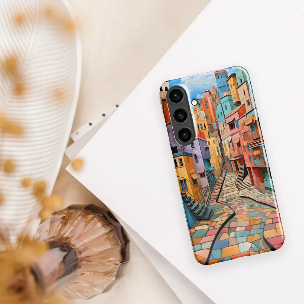 Vibrant Cityscape: A Kaleidoscope of Colors