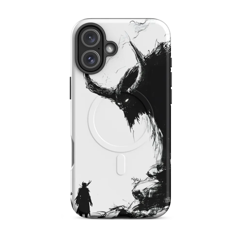 Confrontation with the Unknown | Phone Case |  16 Plus | MagSafe® Tough Case | Matte