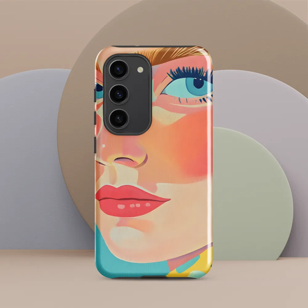 Vibrant Elegance: A Pop Art Portrait