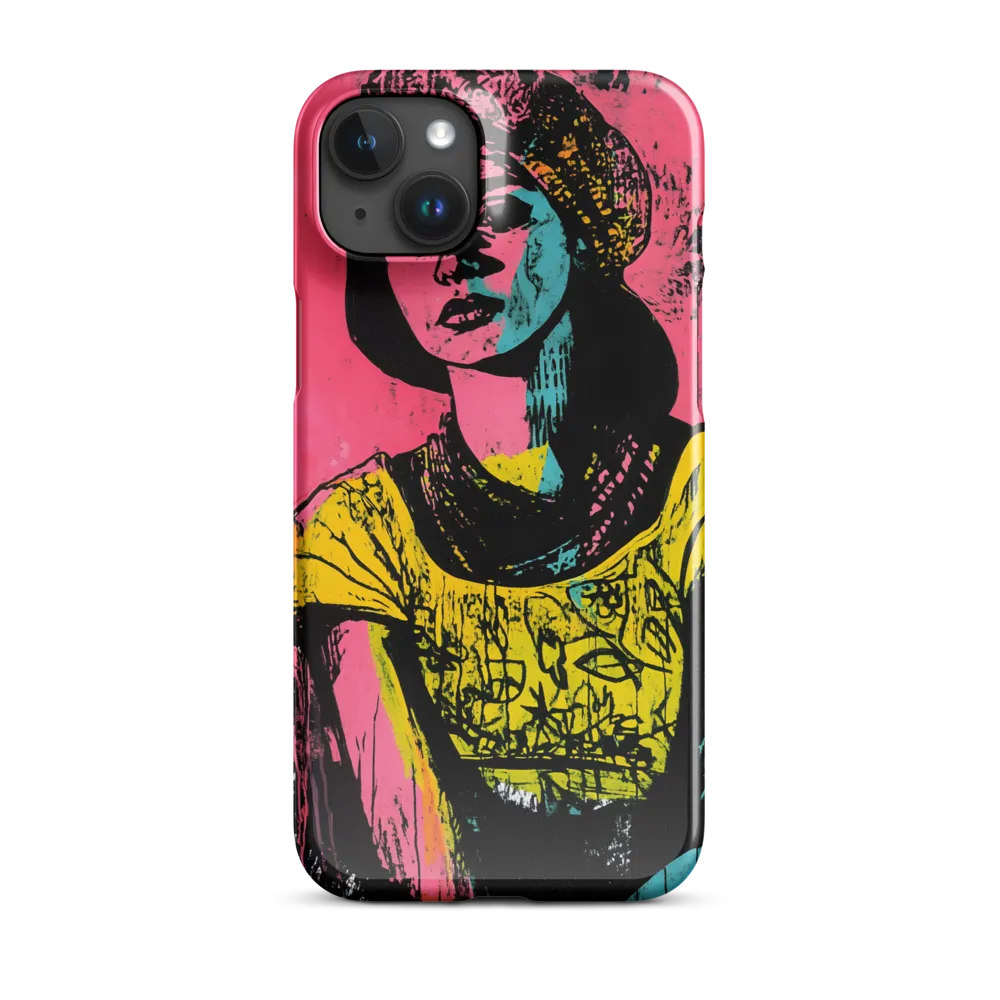 Urban Elegance: A Graffiti Portrait