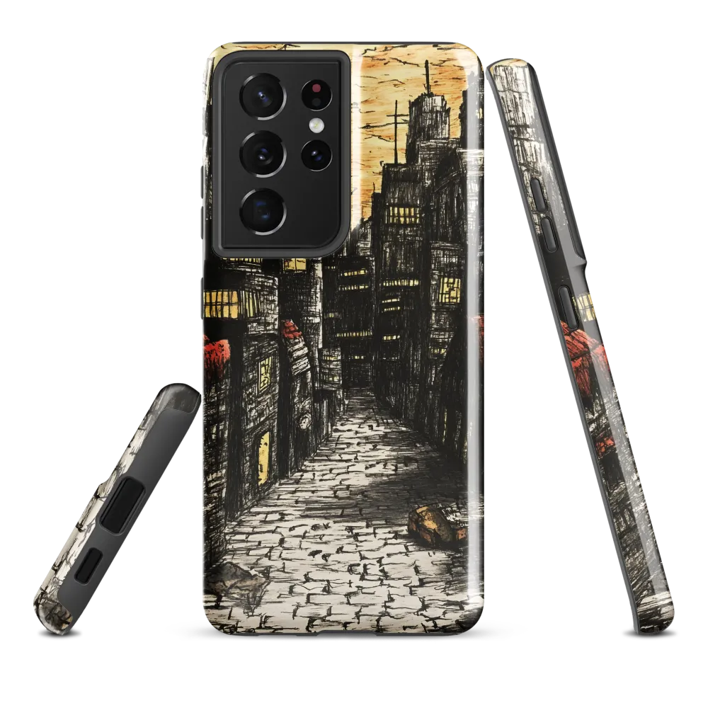 Urban Twilight: A Desolate Cityscape