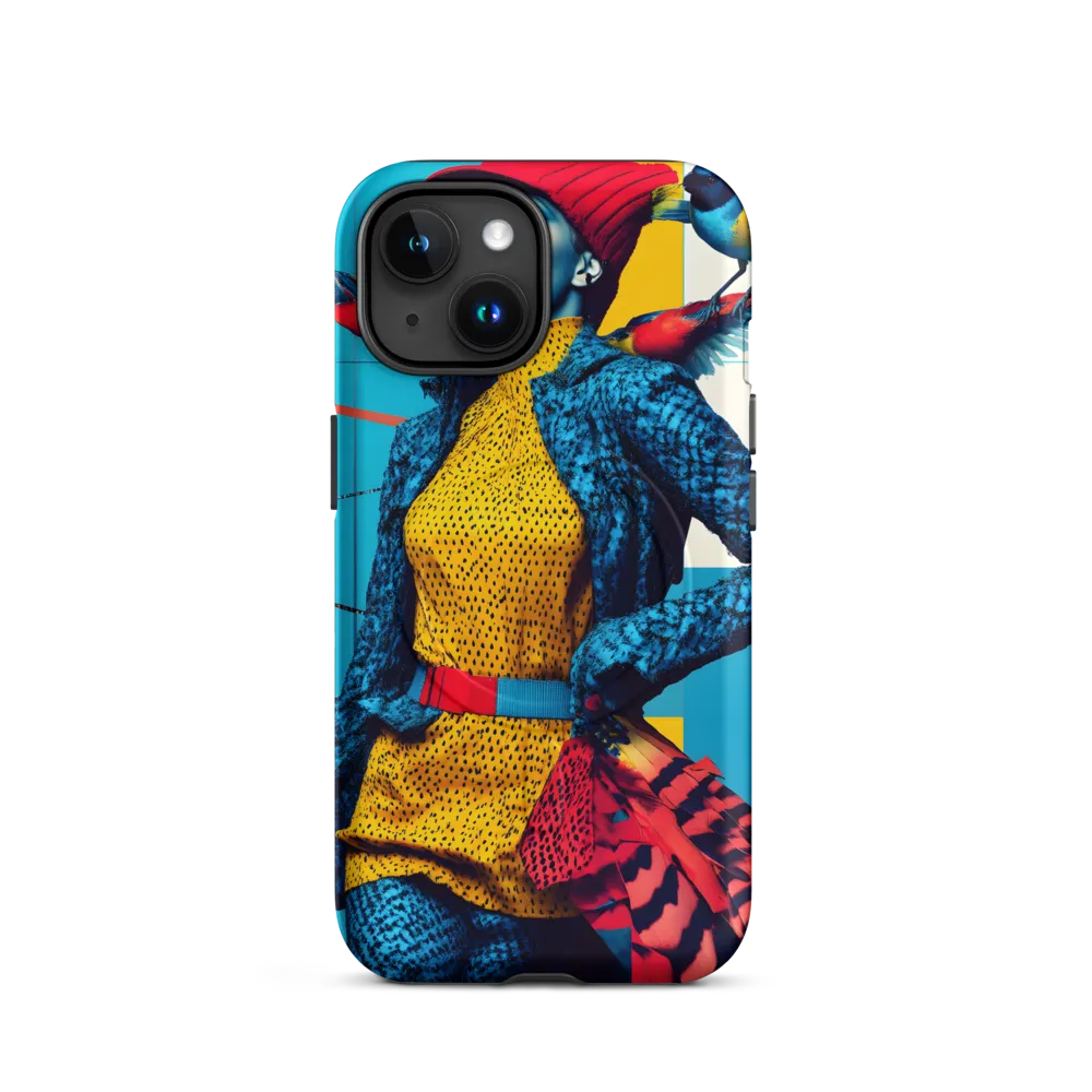 Vibrant Fusion of Nature and Fashion